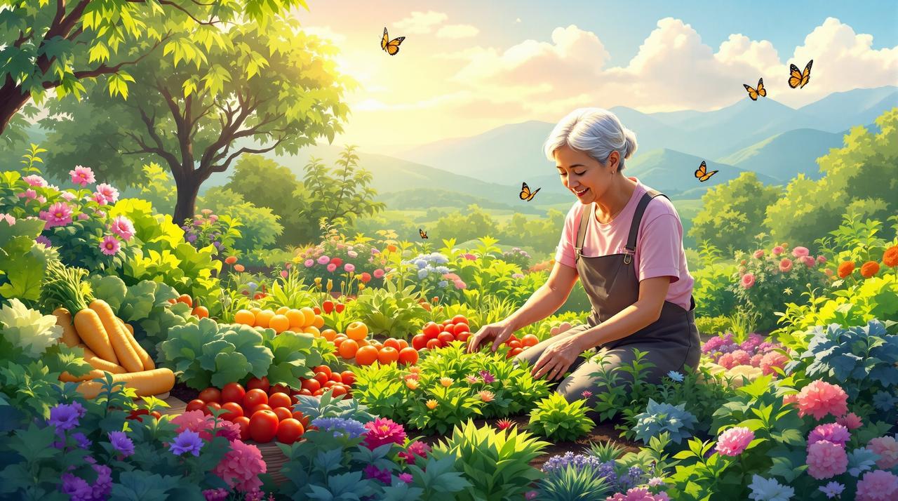 红果漫剧网页奶奶的菜园 红果漫剧网页治愈动画作品《奶奶的菜园》 - 乡村生活
